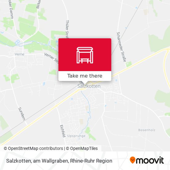 Salzkotten, am Wallgraben map