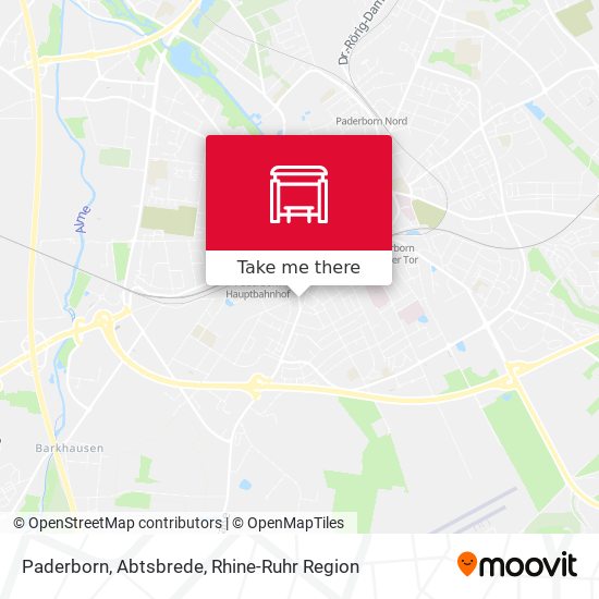 Карта Paderborn, Abtsbrede
