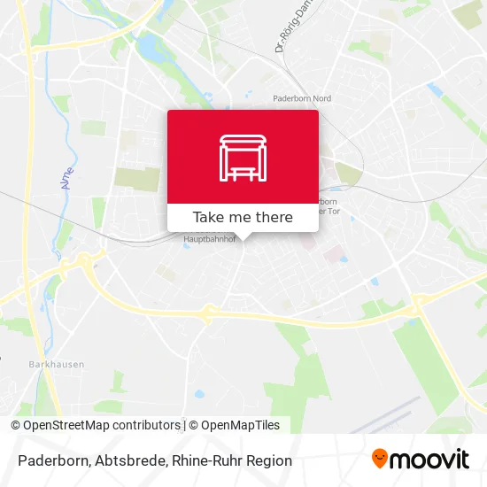 Карта Paderborn, Abtsbrede