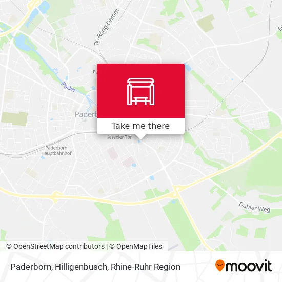 Карта Paderborn, Hilligenbusch