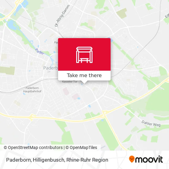 Карта Paderborn, Hilligenbusch