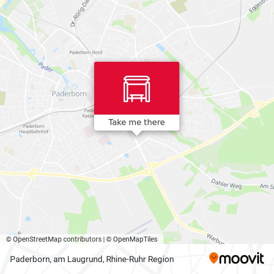 Карта Paderborn, am Laugrund