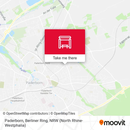 Карта Paderborn, Berliner Ring