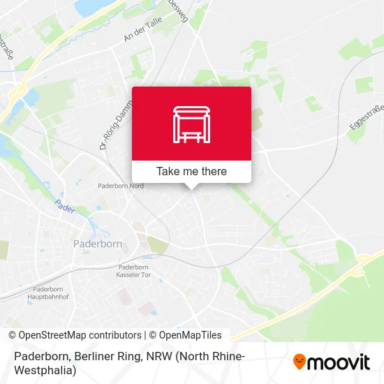 Карта Paderborn, Berliner Ring