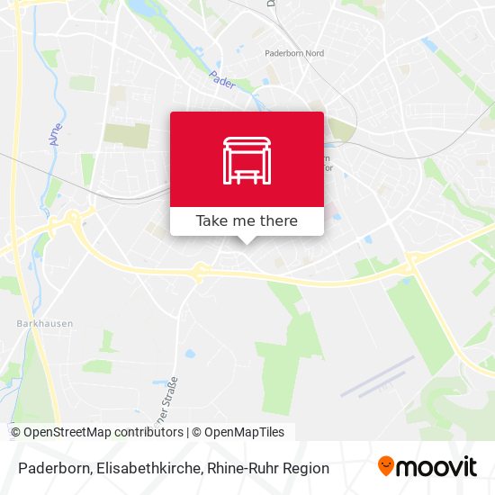 Paderborn, Elisabethkirche map