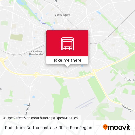 Paderborn, Gertrudenstraße map