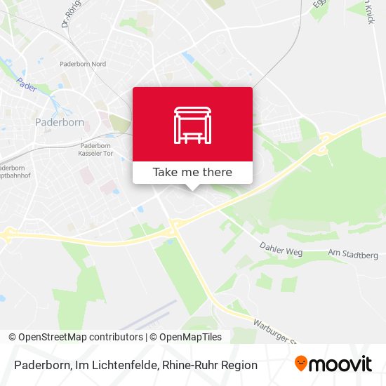 Paderborn, Im Lichtenfelde map