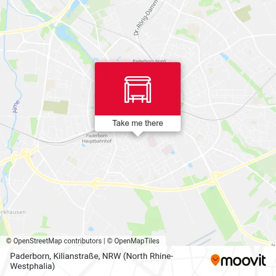 Paderborn, Kilianstraße map