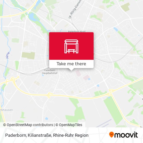 Paderborn, Kilianstraße map