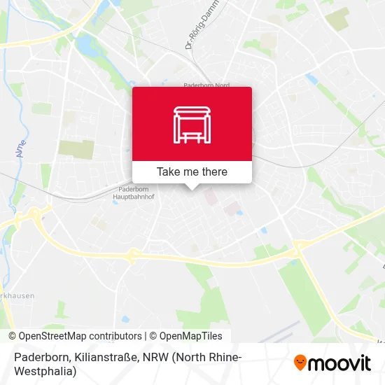 Paderborn, Kilianstraße map