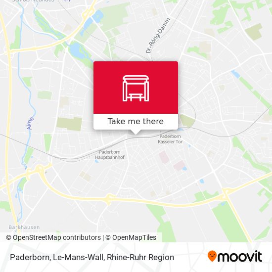 Paderborn, Le-Mans-Wall map