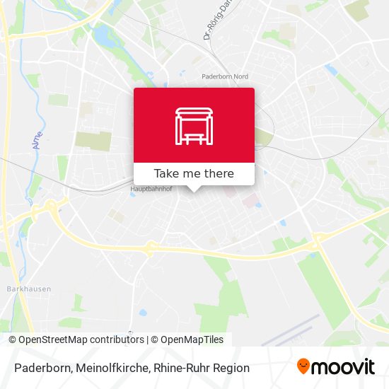 Paderborn, Meinolfkirche map