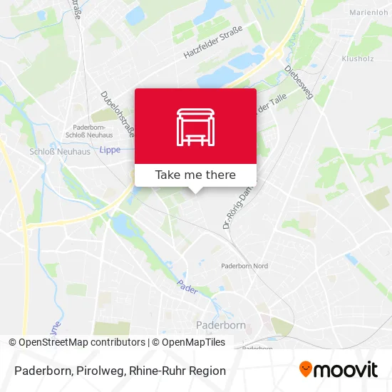 Карта Paderborn, Pirolweg