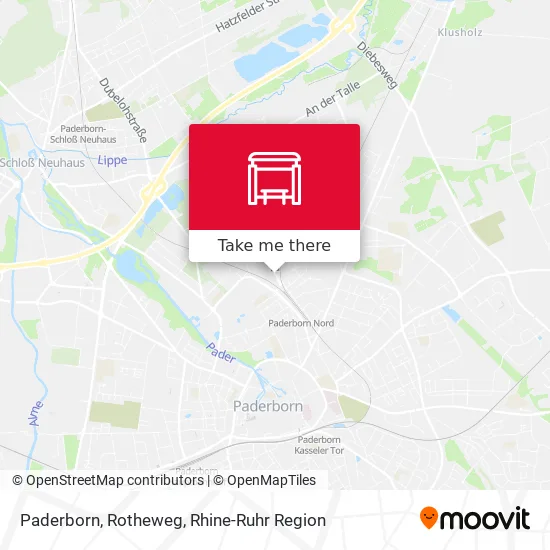 Карта Paderborn, Rotheweg