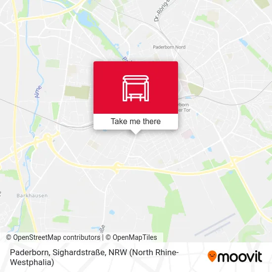 Paderborn, Sighardstraße map