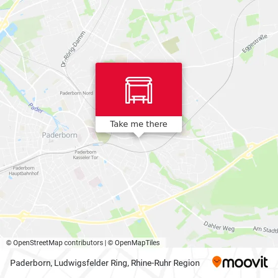 Карта Paderborn, Ludwigsfelder Ring