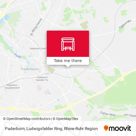 Карта Paderborn, Ludwigsfelder Ring