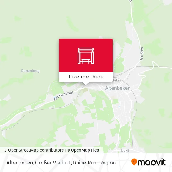 Карта Altenbeken, Großer Viadukt