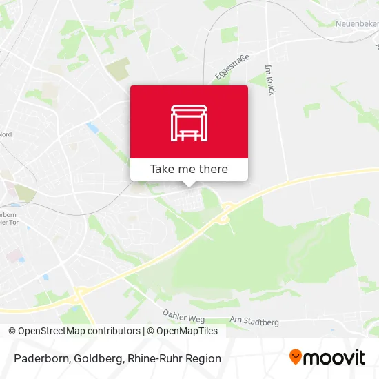 Карта Paderborn, Goldberg