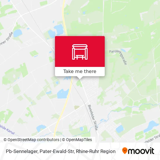 Карта Pb-Sennelager, Pater-Ewald-Str