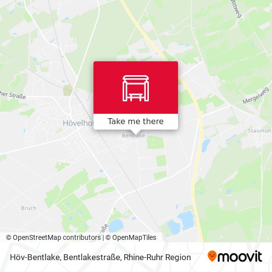 Höv-Bentlake, Bentlakestraße map