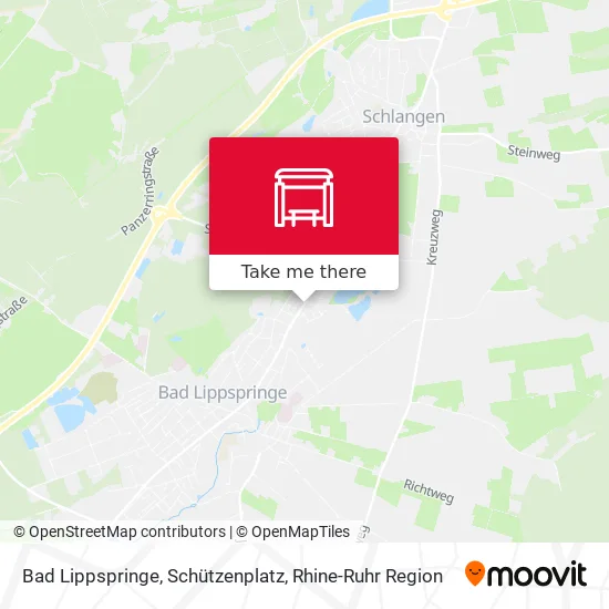 Карта Bad Lippspringe, Schützenplatz