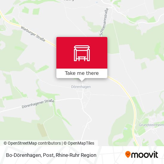 Карта Bo-Dörenhagen, Post