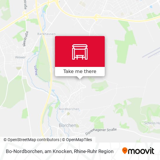 Bo-Nordborchen, am Knocken map