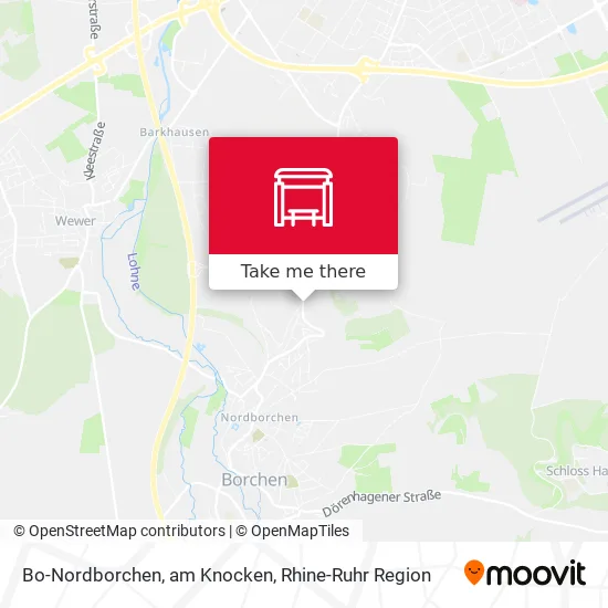 Карта Bo-Nordborchen, am Knocken