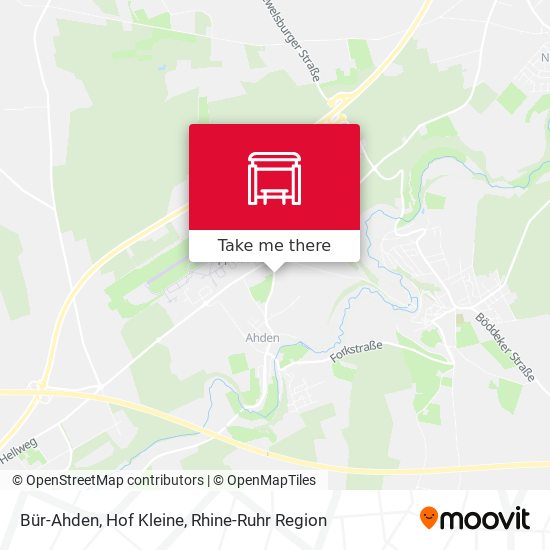 Bür-Ahden, Hof Kleine map