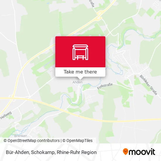 Карта Bür-Ahden, Schokamp