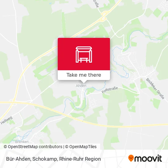 Карта Bür-Ahden, Schokamp