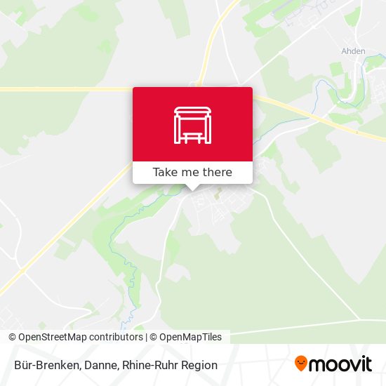 Карта Bür-Brenken, Danne