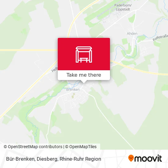 Карта Bür-Brenken, Diesberg