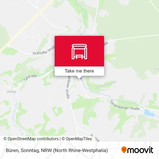 Büren, Sonntag map