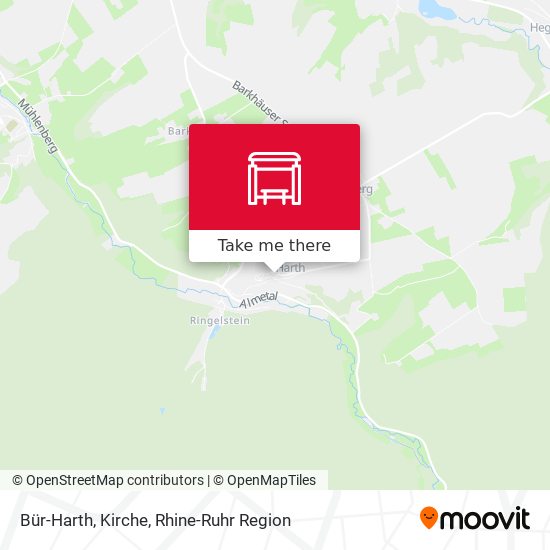 Bür-Harth, Kirche map