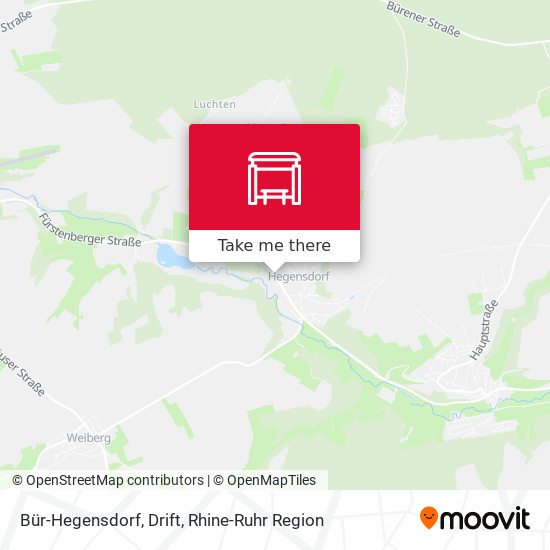 Bür-Hegensdorf, Drift map