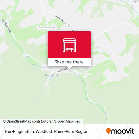 Bür-Ringelstein, Waldlust map