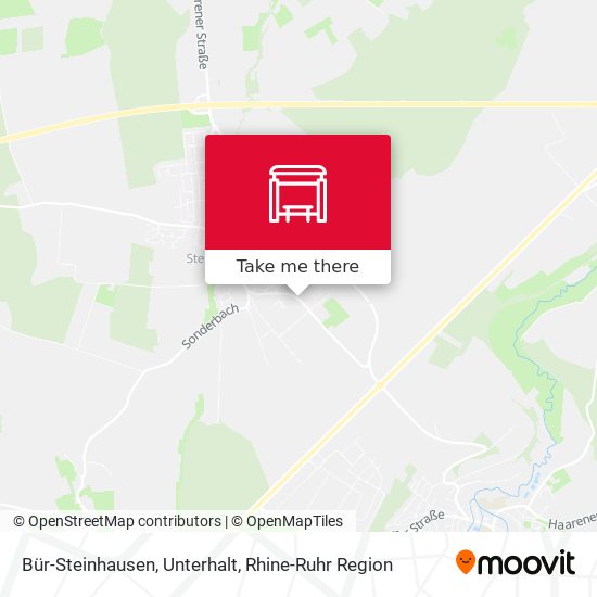 Bür-Steinhausen, Unterhalt map