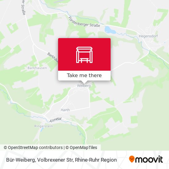 Bür-Weiberg, Volbrexener Str map
