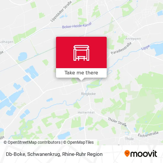Карта Db-Boke, Schwanenkrug