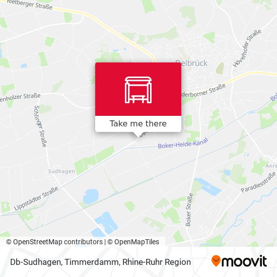 Db-Sudhagen, Timmerdamm map