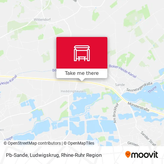 Карта Pb-Sande, Ludwigskrug