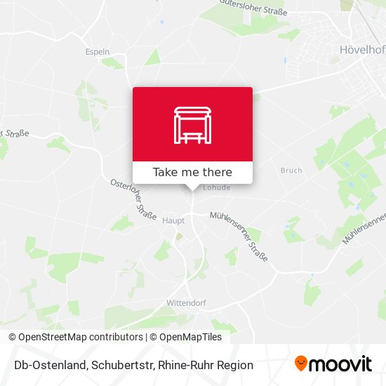 Db-Ostenland, Schubertstr map