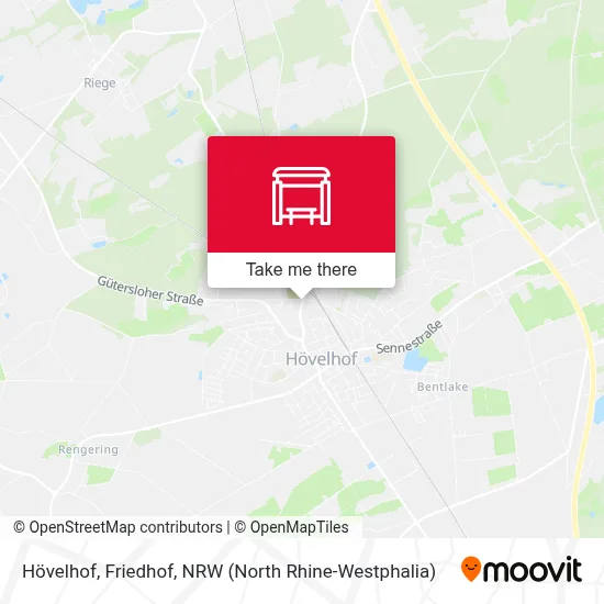 Hövelhof, Friedhof map