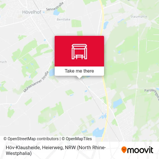 Höv-Klausheide, Heierweg map