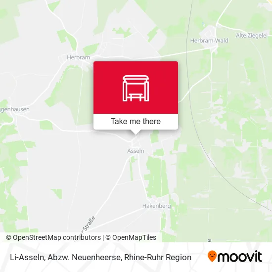 Карта Li-Asseln, Abzw. Neuenheerse