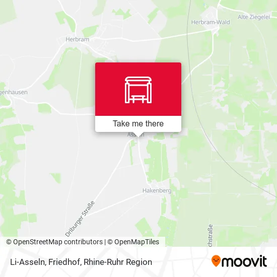 Карта Li-Asseln, Friedhof