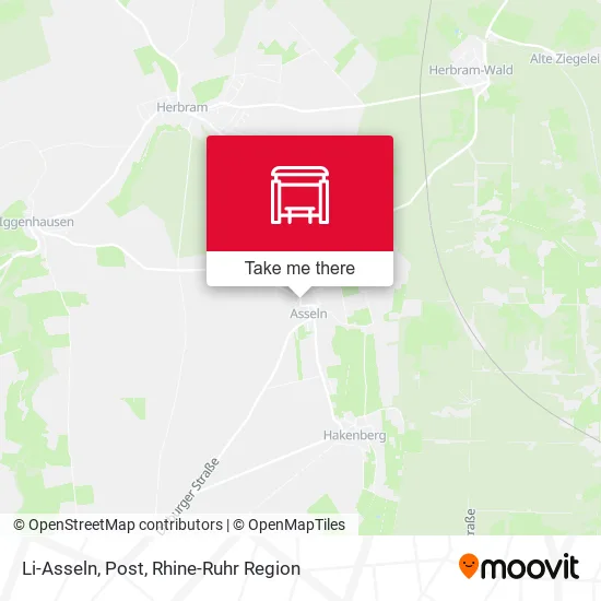 Карта Li-Asseln, Post