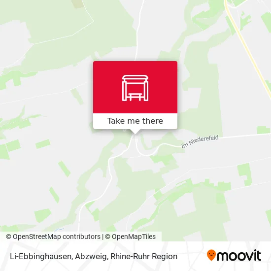 Карта Li-Ebbinghausen, Abzweig